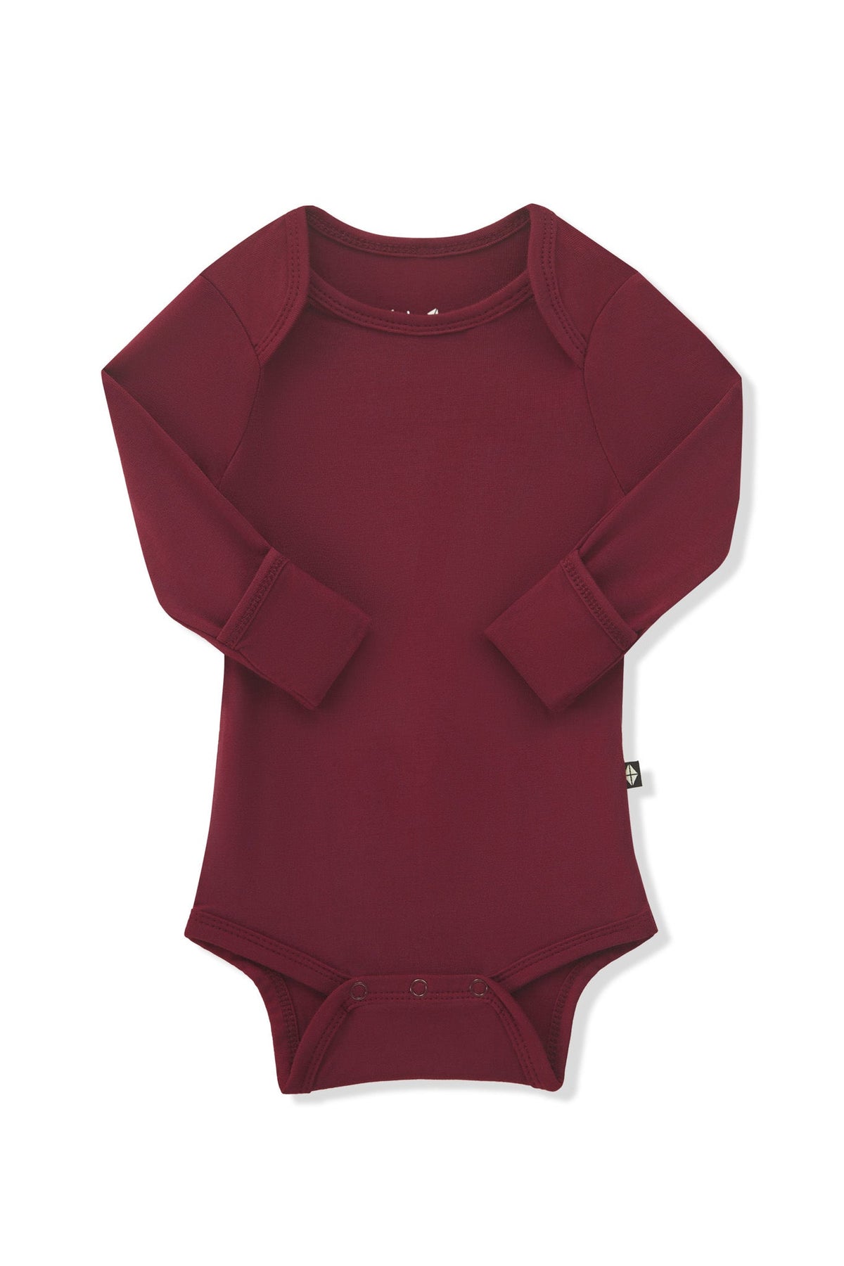 Long Sleeve Bodysuit in Burgundy