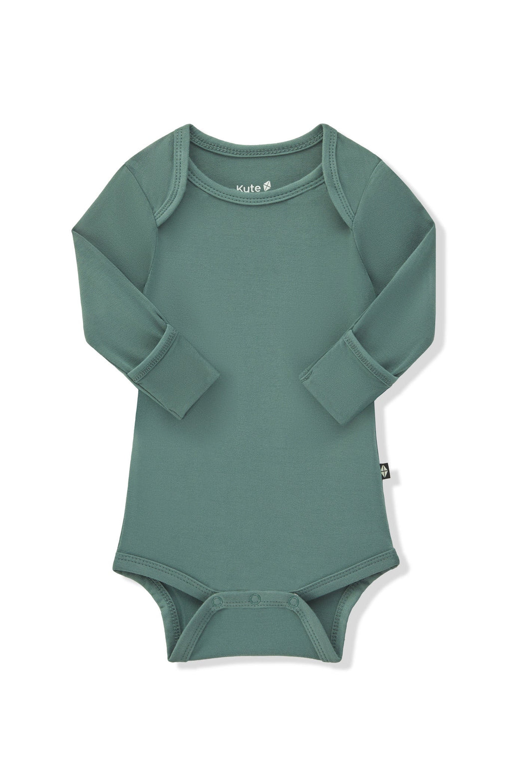 Long Sleeve Bodysuit in Pine