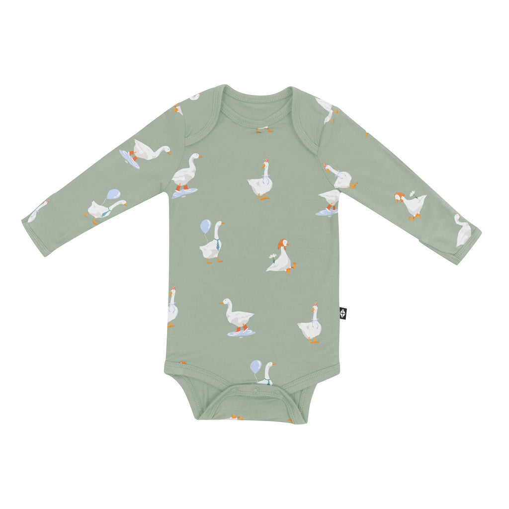 Long Sleeve Bodysuit in Silly Goose