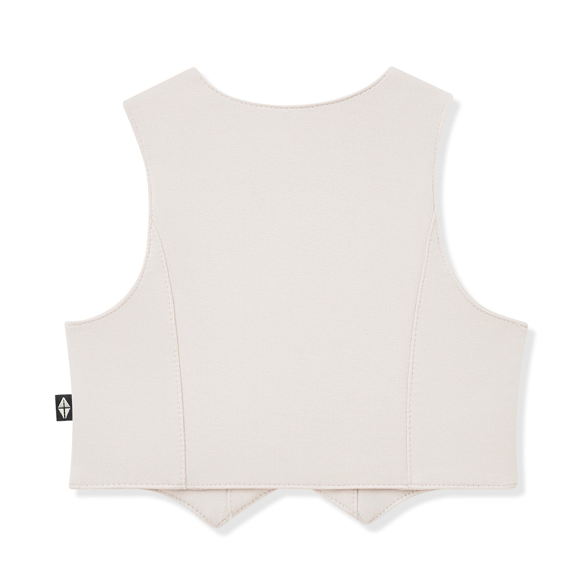 Tuxedo Vest in Oat