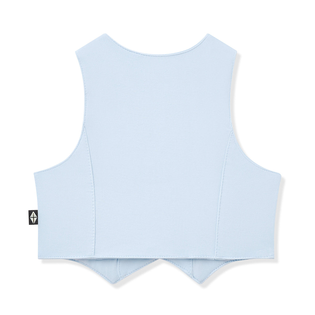 Tuxedo Vest in Breeze