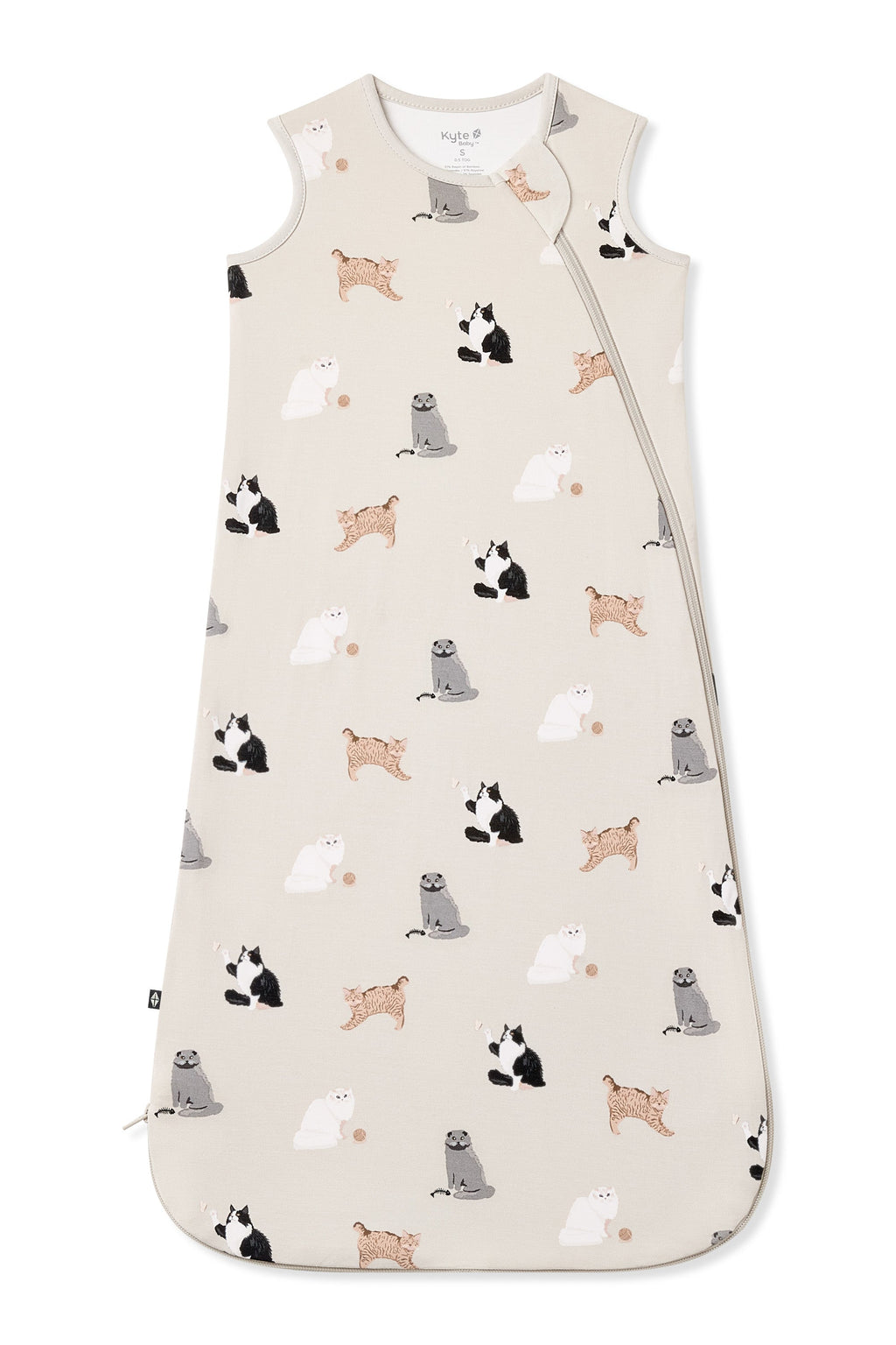 Sleep Bag in Fluffy Cat 0.5