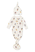 Knotted Day Gown with Hat Set in Mickey Mouse and Friends