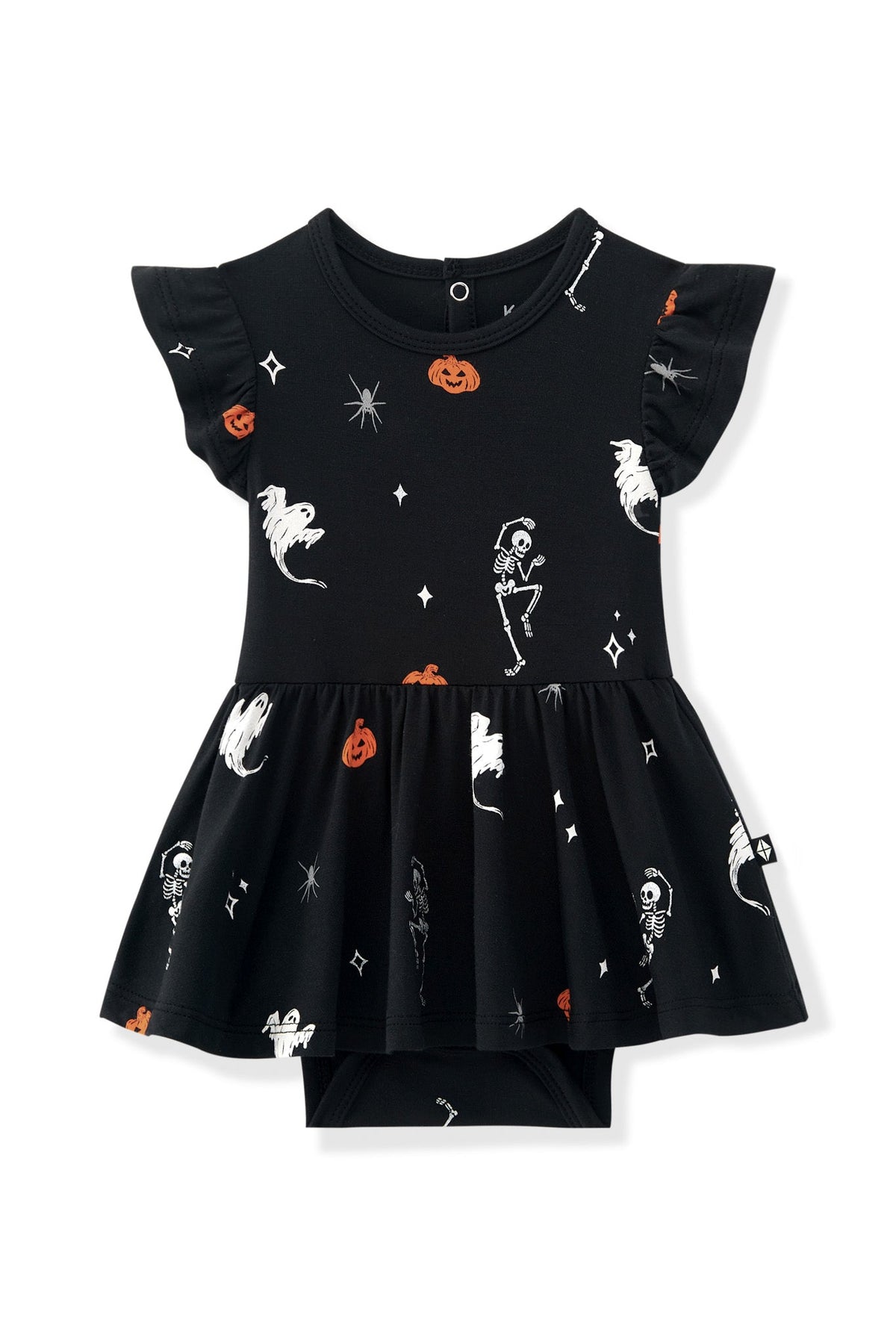 Twirl Bodysuit Dress in Halloween Friends