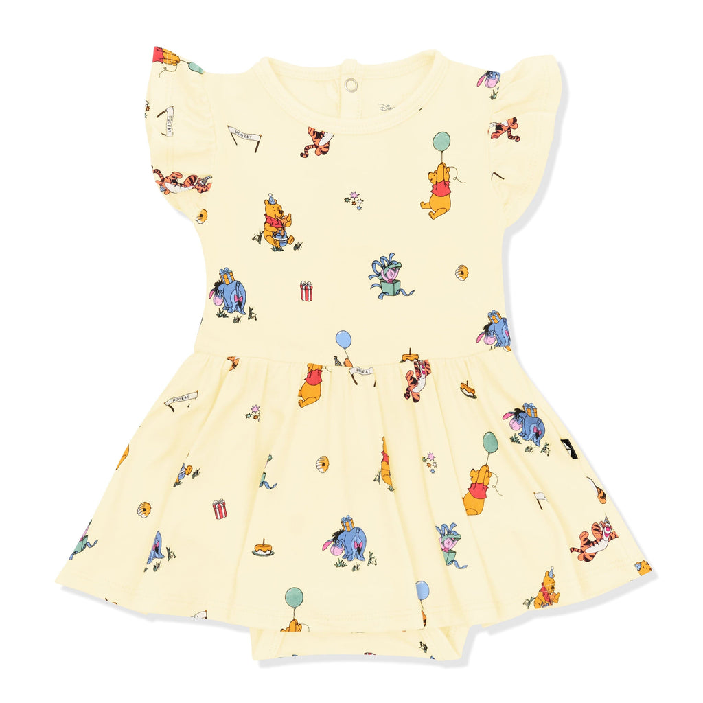 Twirl Bodysuit Dress in Winnie the Pooh Celebration