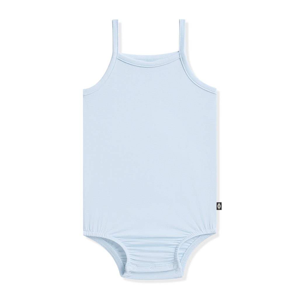Spaghetti Strap Leotard in Breeze