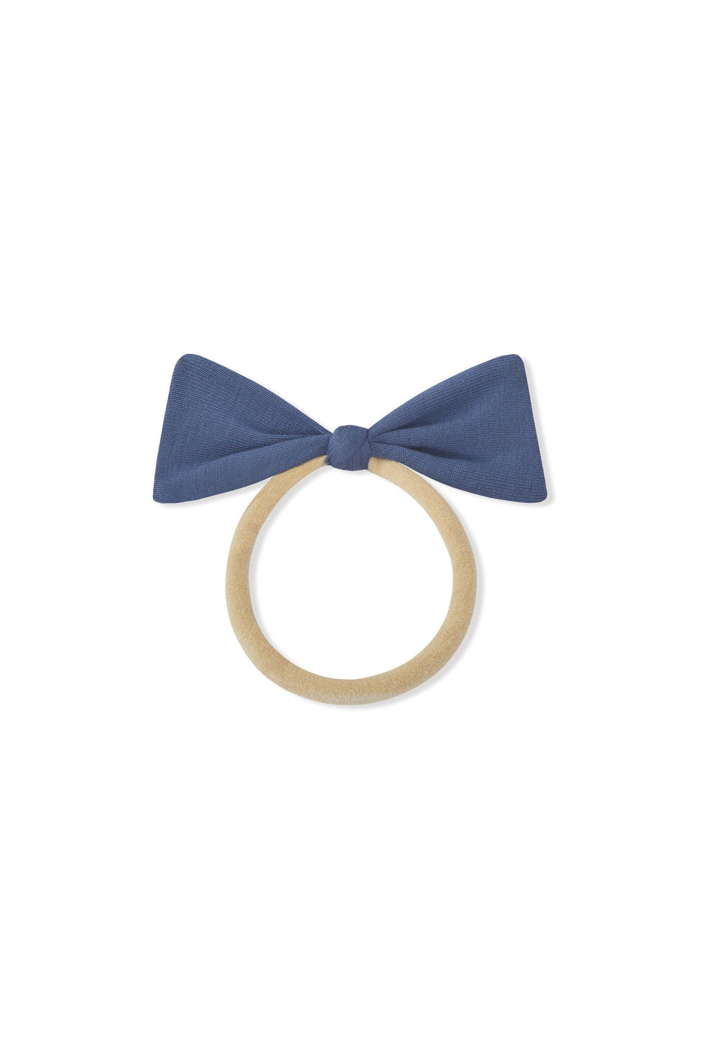 Tiny Nylon Bow in Oxford