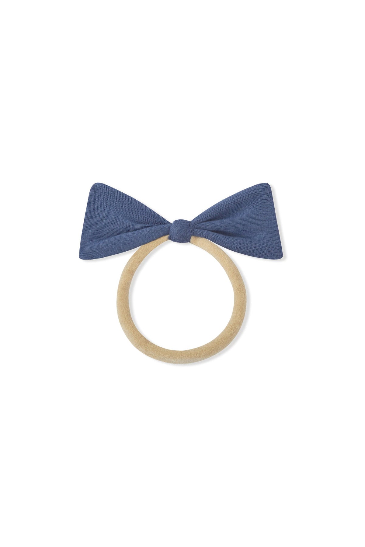 Tiny Nylon Bow in Oxford
