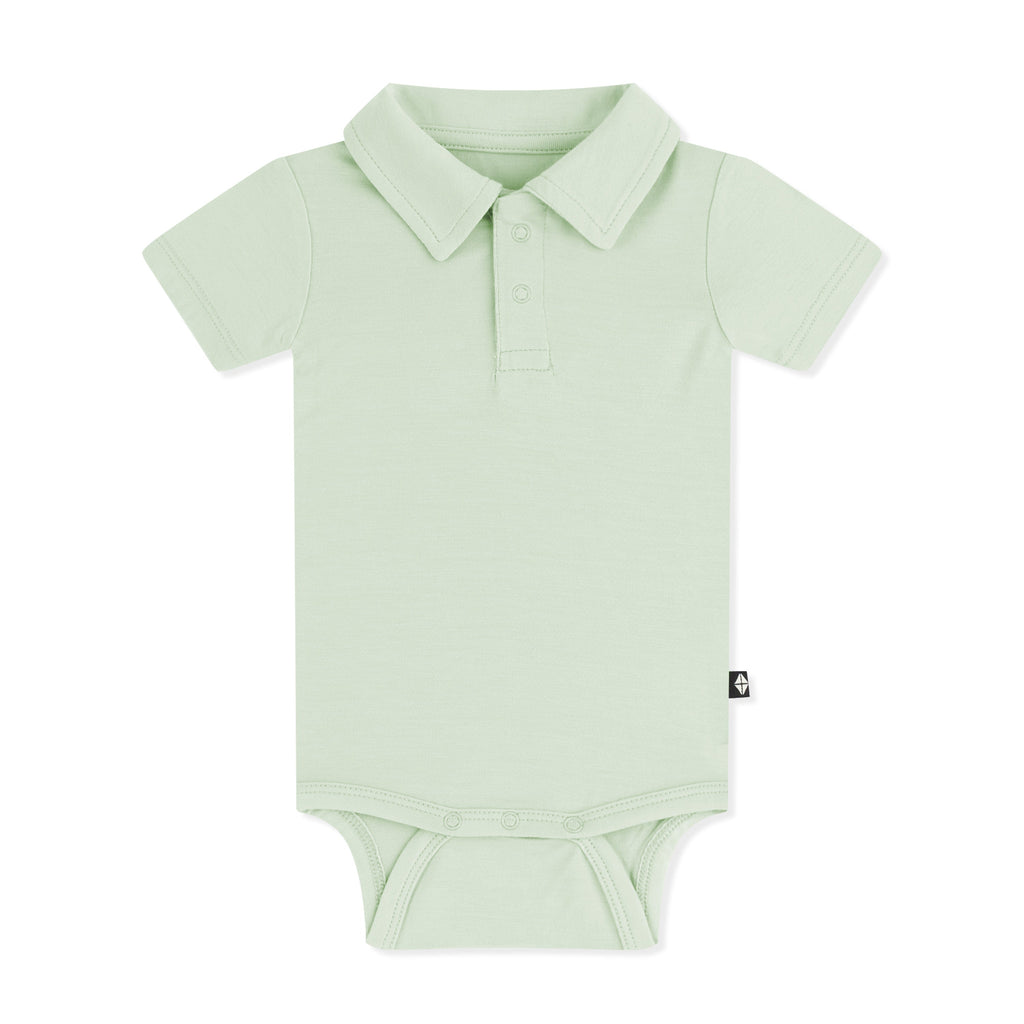 Polo Bodysuit in Basil