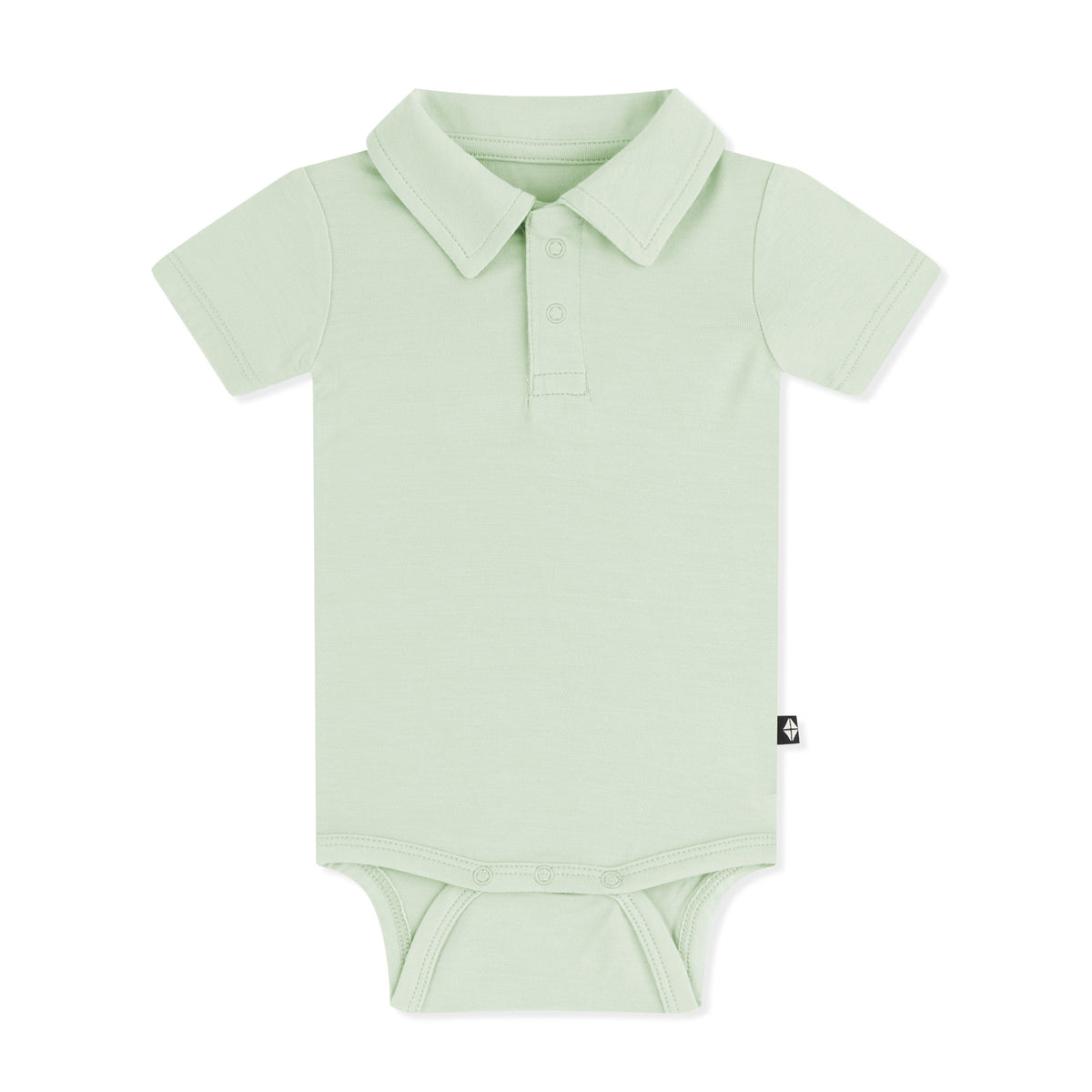 Polo Bodysuit in Basil