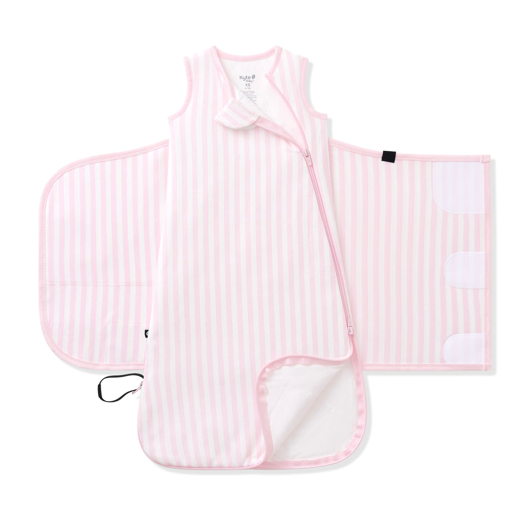 Sleep Bag Swaddler in Small Sakura Stripe 1.0