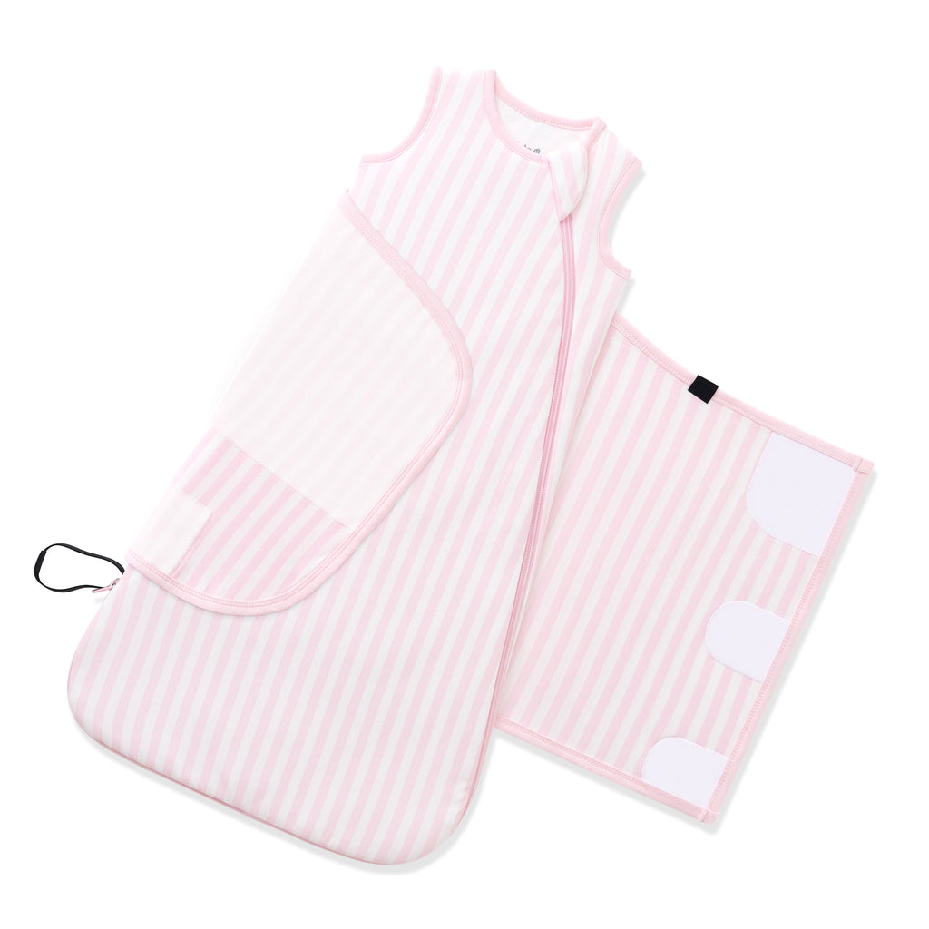 Sleep Bag Swaddler in Small Sakura Stripe 1.0