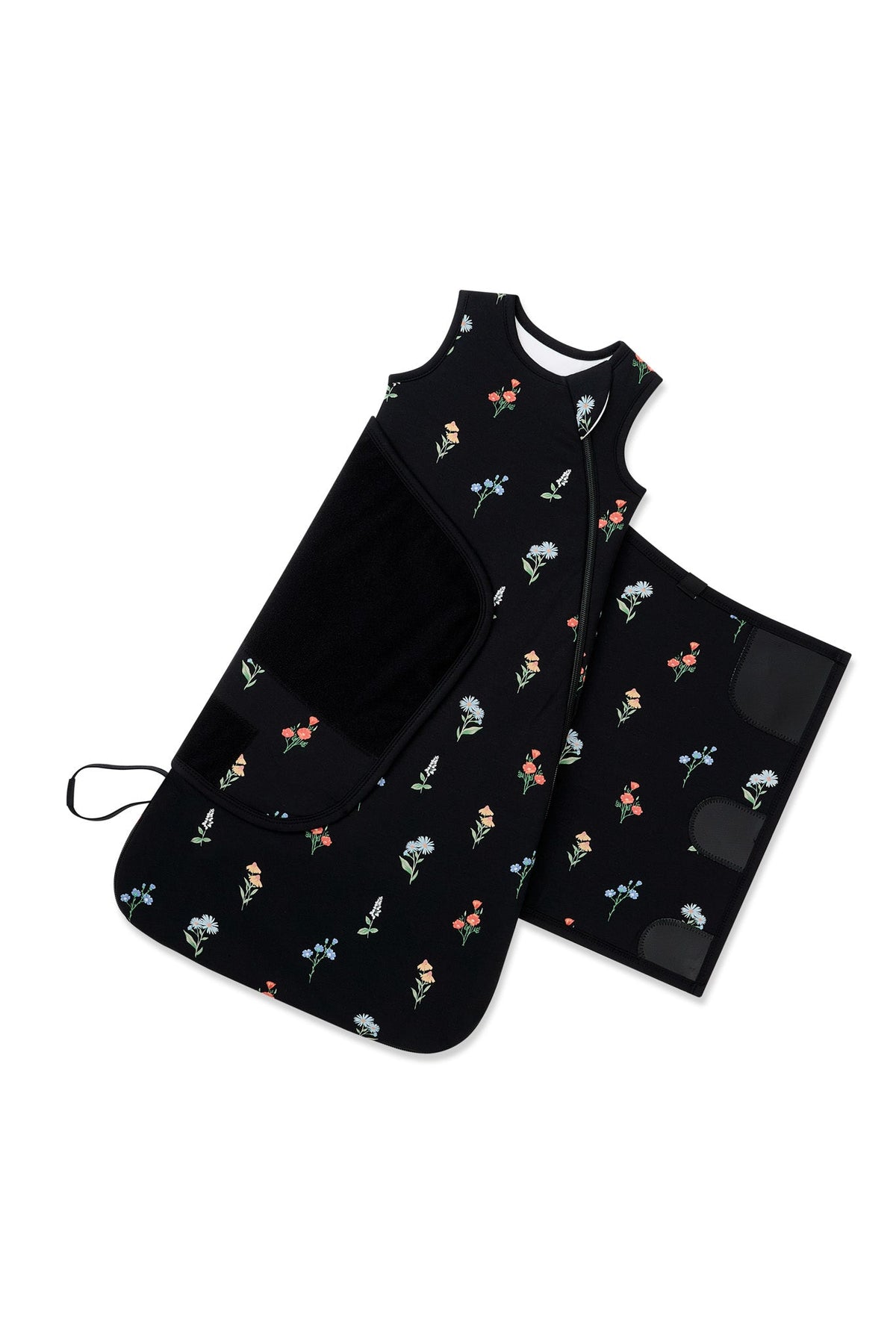 Sleep Bag Swaddler in Midnight Wildflower 1.0