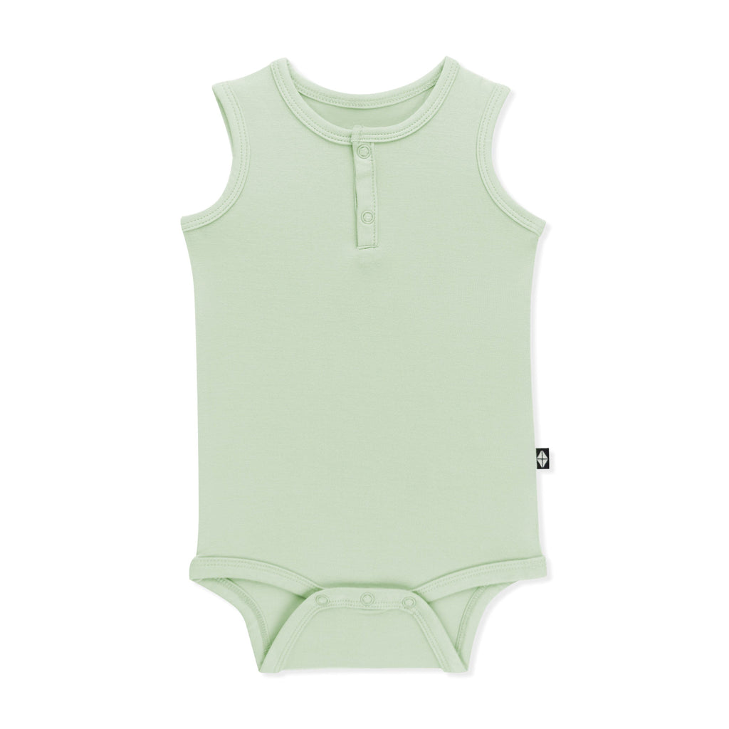 Sleeveless Bodysuit in Basil
