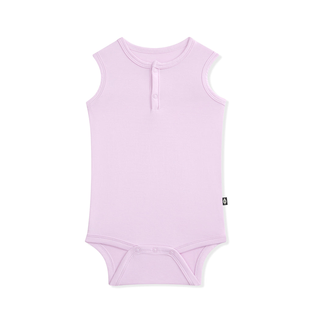 Sleeveless Bodysuit in Thistle