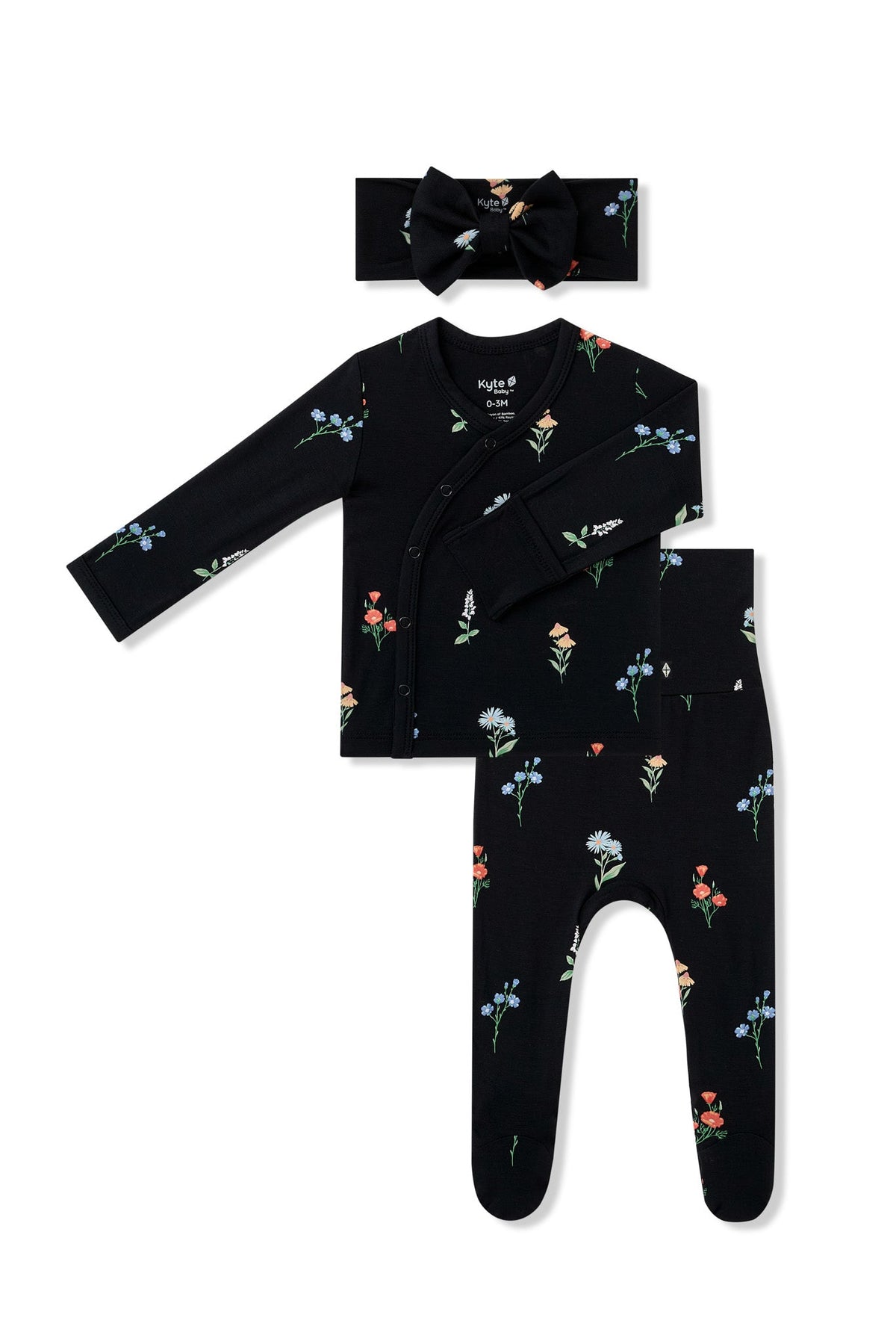 Take Me Home Set with Bow in Midnight Wildflower