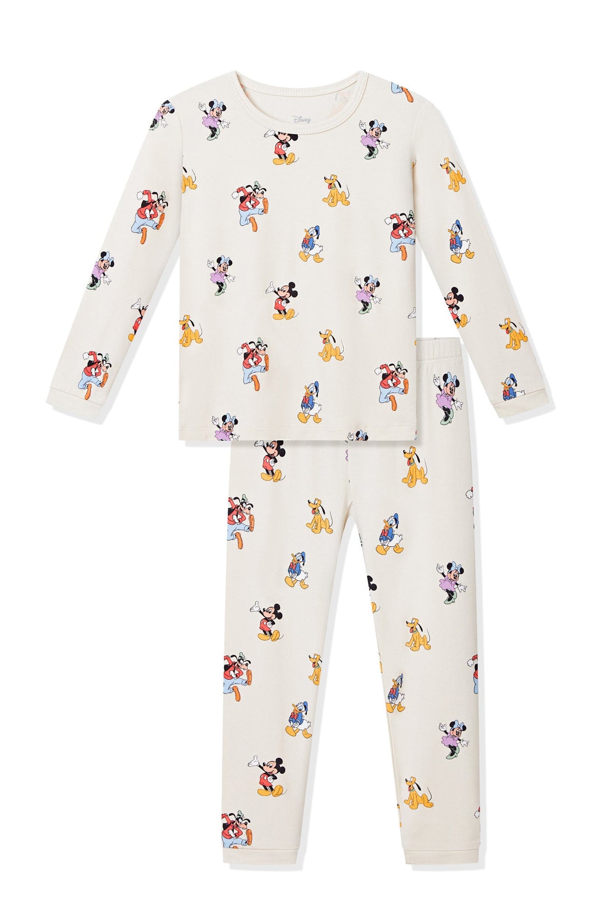 Long Sleeve Pajamas in Mickey Mouse & Friends