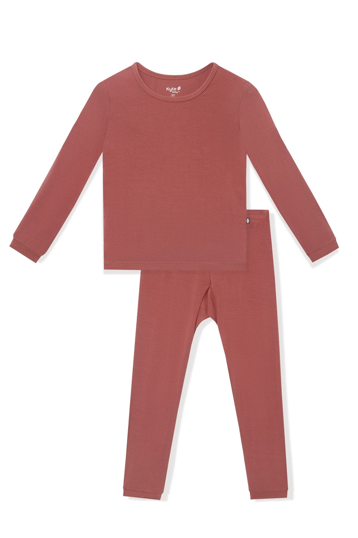 Long Sleeve Pajamas in Ember