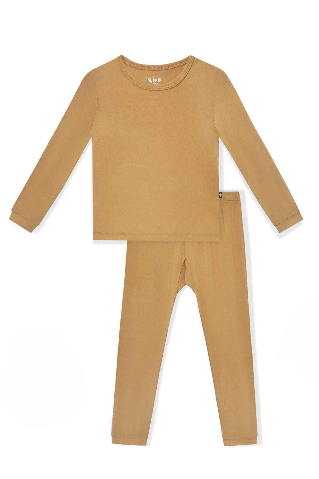 Long Sleeve Pajamas in Ochre