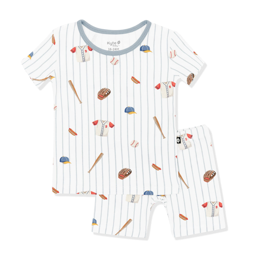 Short Sleeve Pajamas in Home Run
