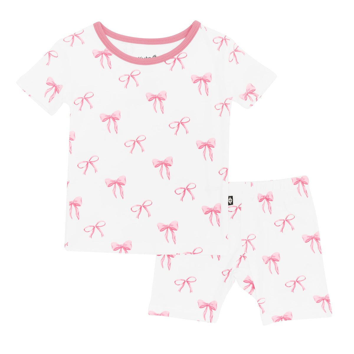 Short Sleeve Pajamas in Bow