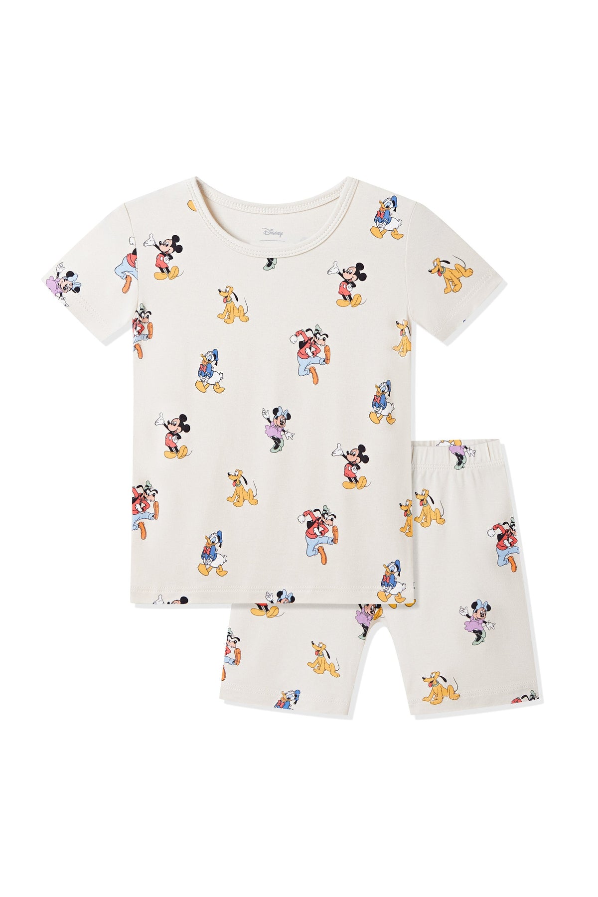 Short Sleeve Pajamas in Mickey Mouse & Friends