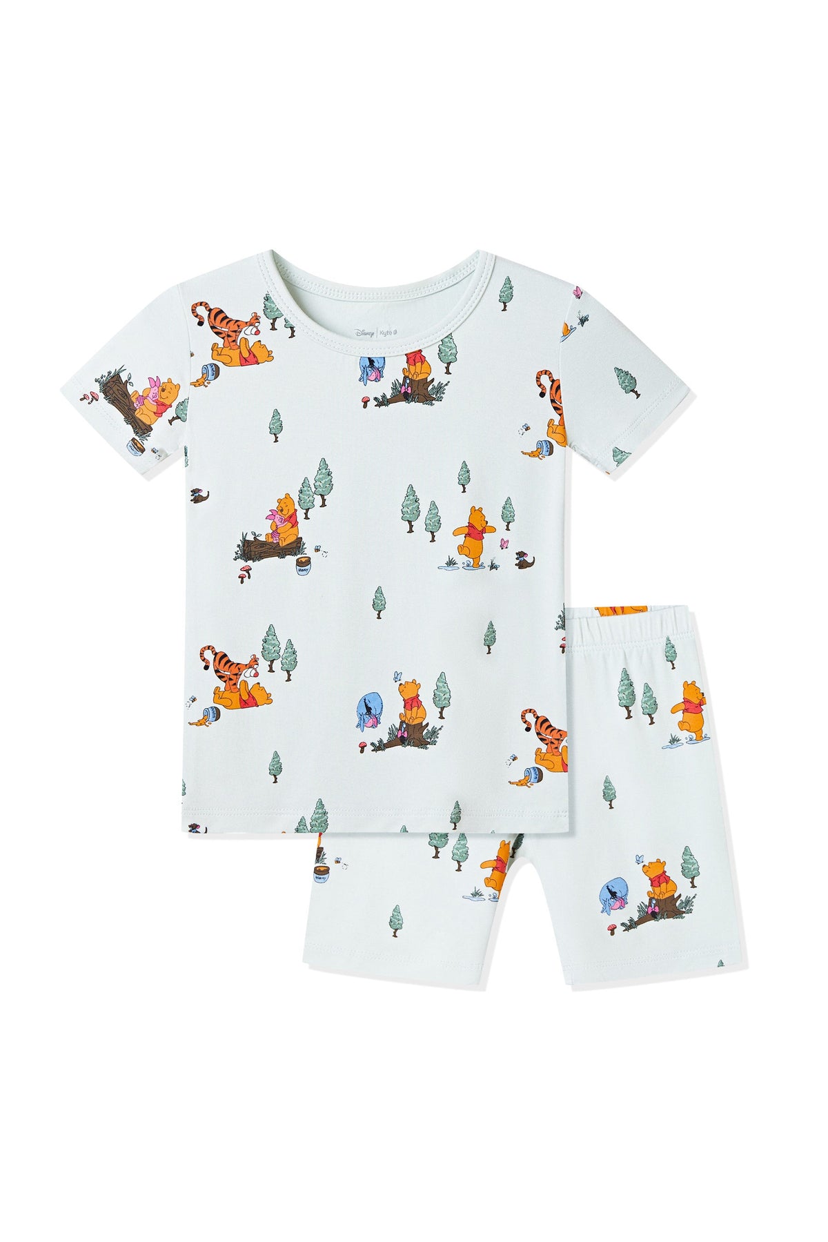 Short Sleeve Pajamas in Winnie the Pooh Hundred Acre Wood