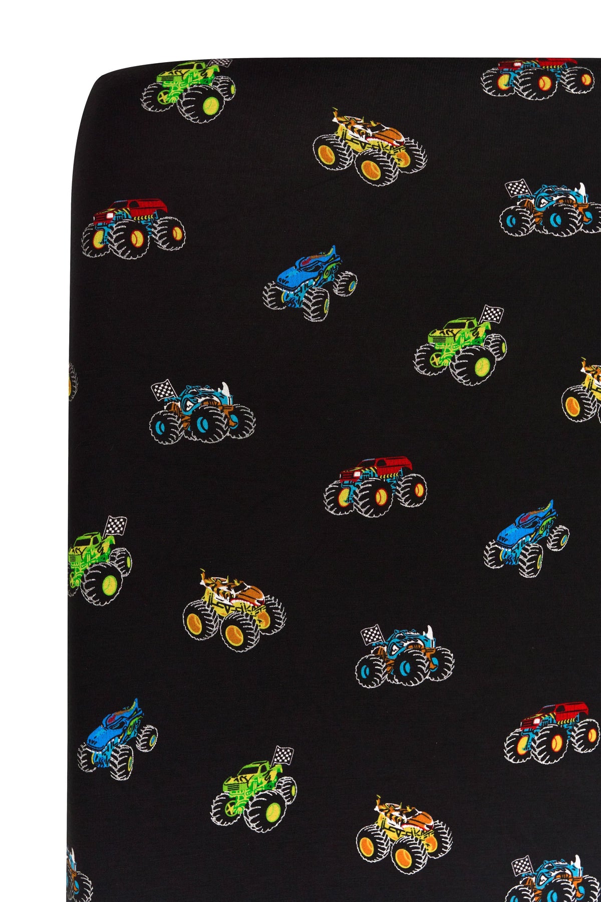 Crib Sheet in Monster Truck