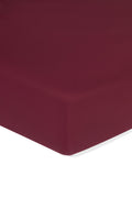 Twin Sheet in Burgundy
