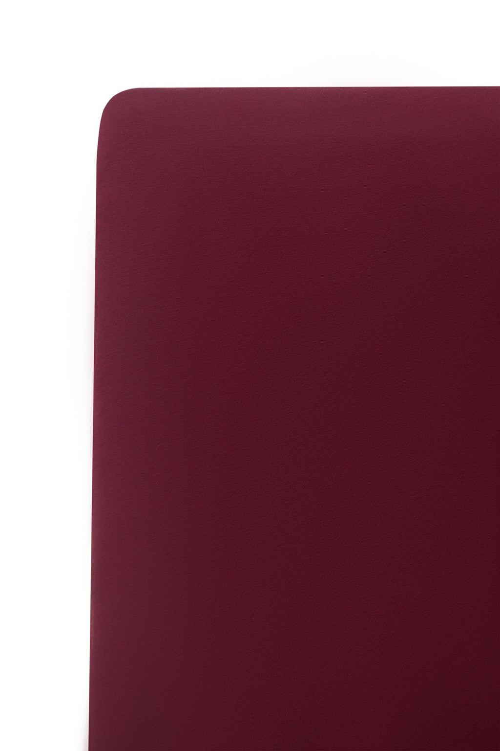 Twin Sheet in Burgundy