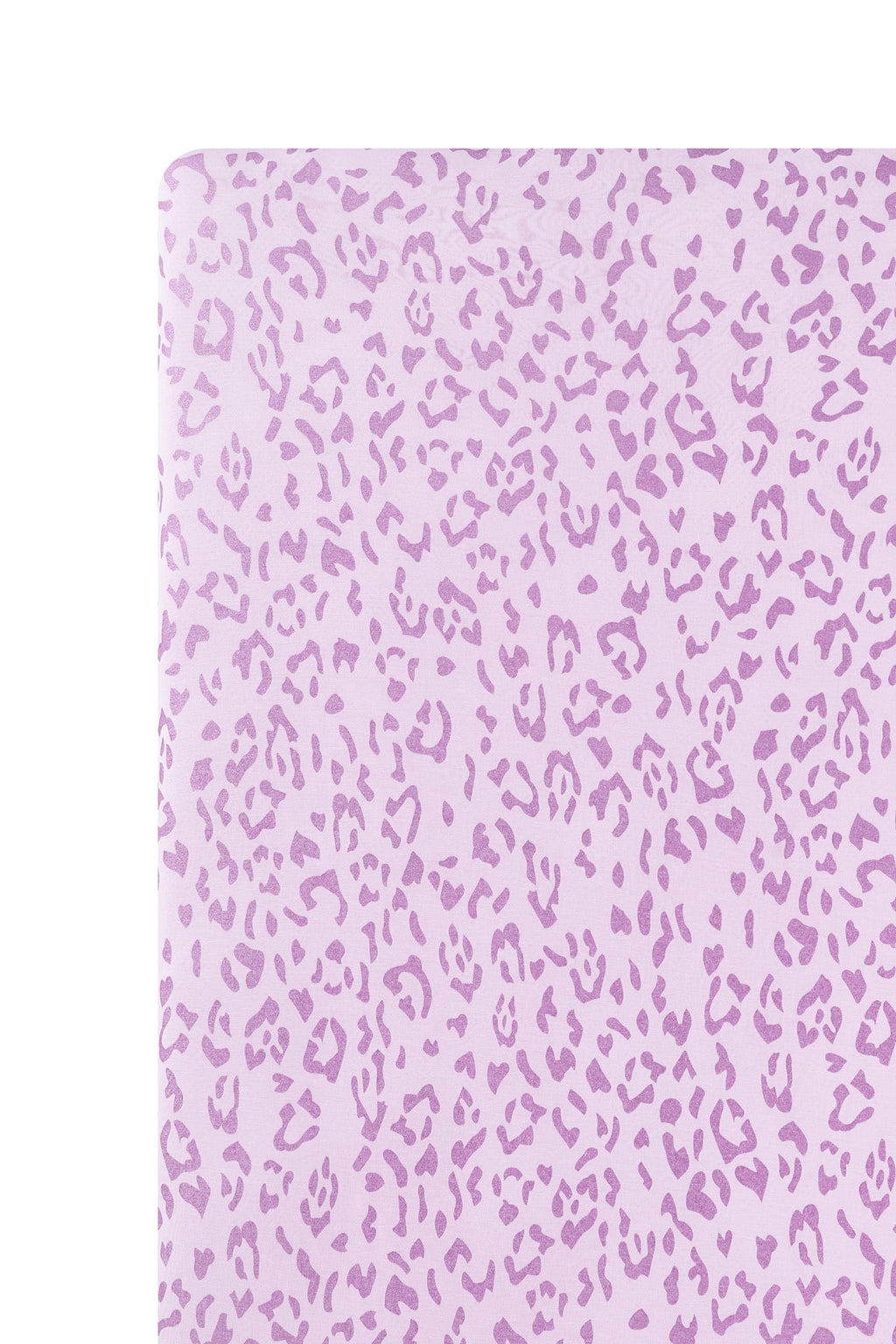 Twin Sheet in Thistle Leopard