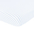 Twin Sheet in Small Mist Stripe