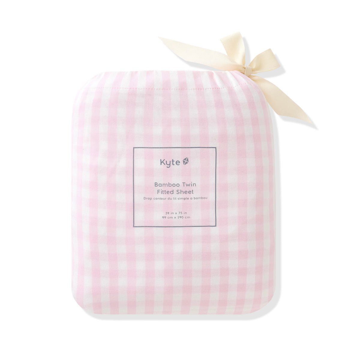 Twin Sheet in Small Sakura Stripe