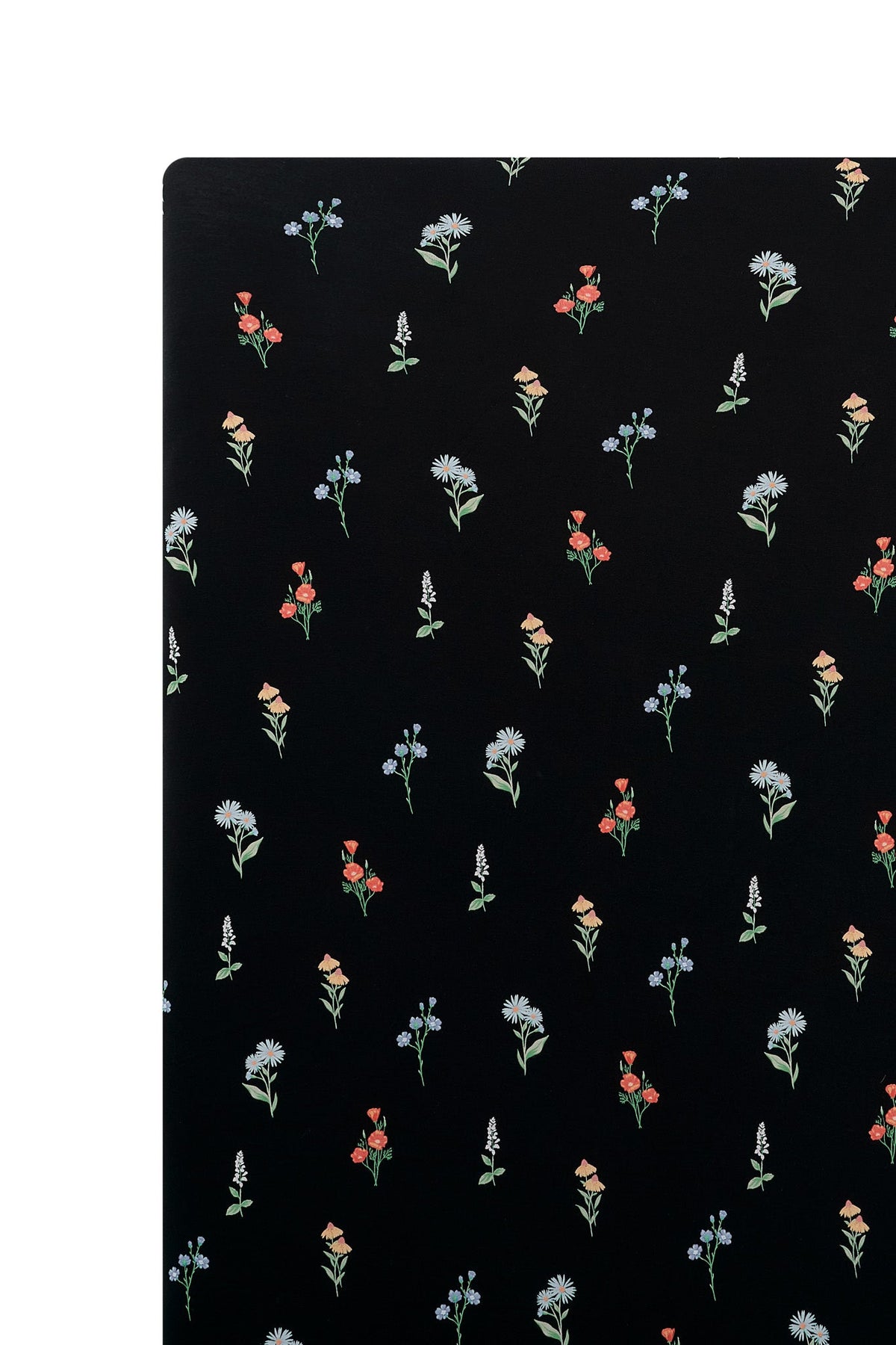Twin Sheet in Midnight Wildflower