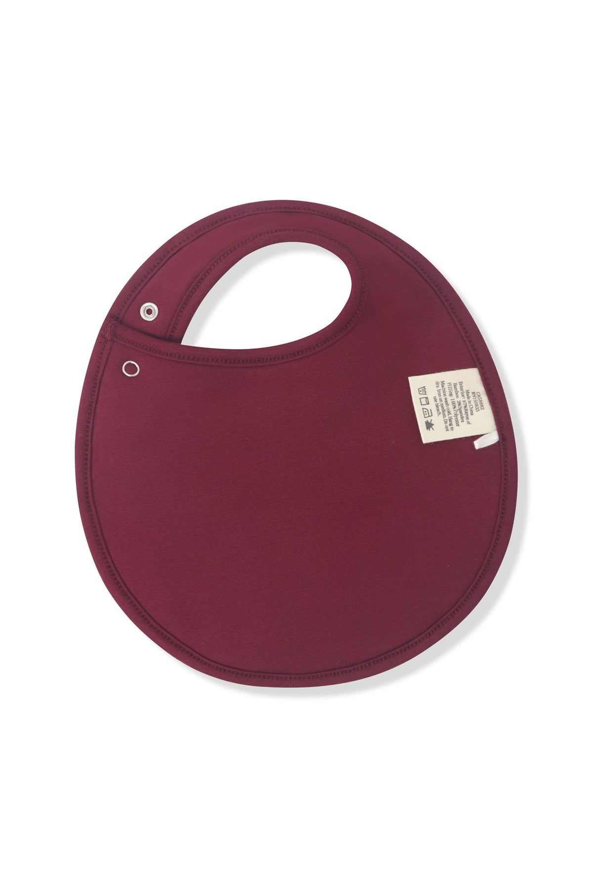 Cushy Bib in Burgundy