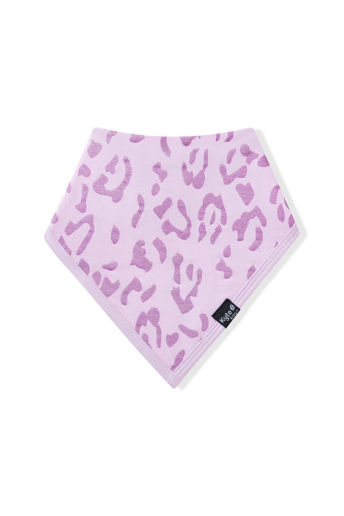 Bib in Thistle Leopard