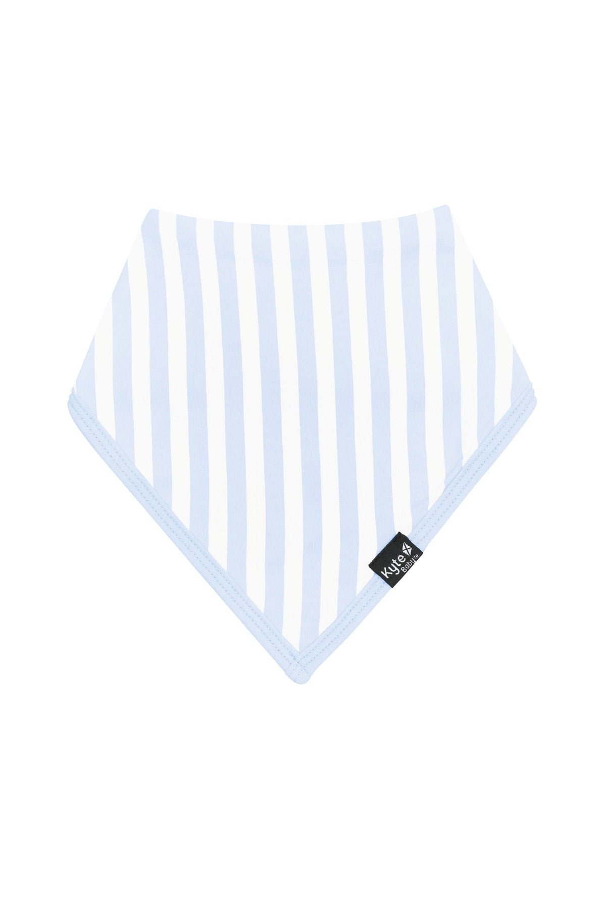 Bib in Small Mist Stripe