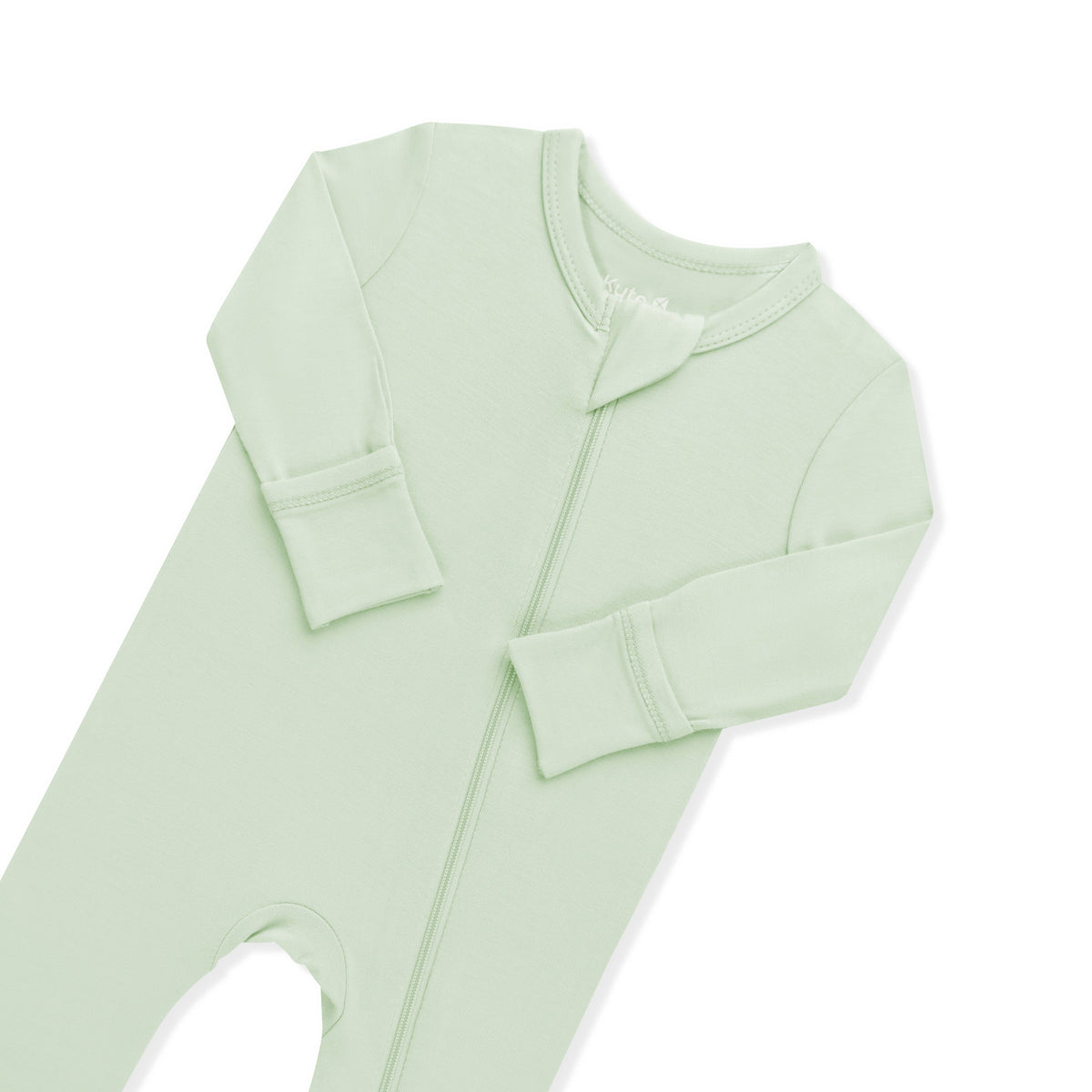 Zippered Romper in Basil
