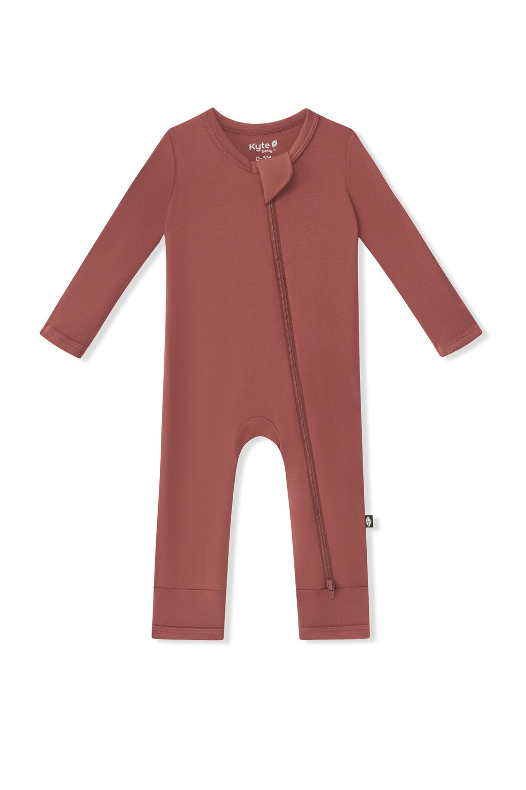 Zippered Romper in Ember