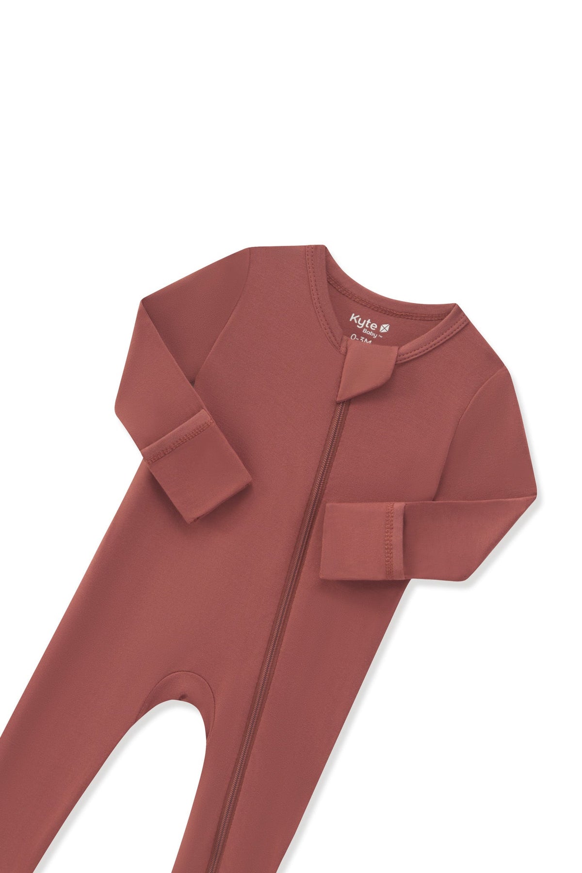 Zippered Romper in Ember