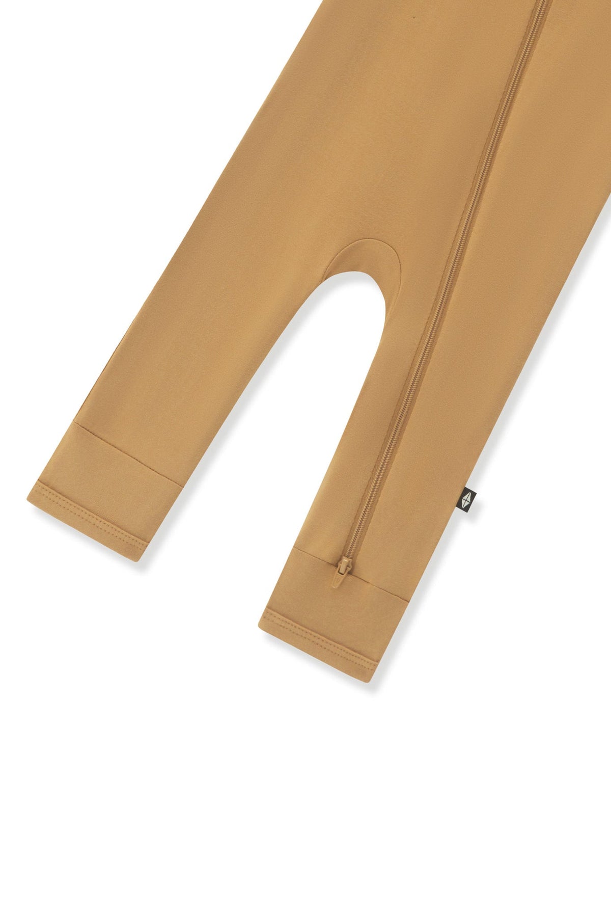 Zippered Romper in Ochre