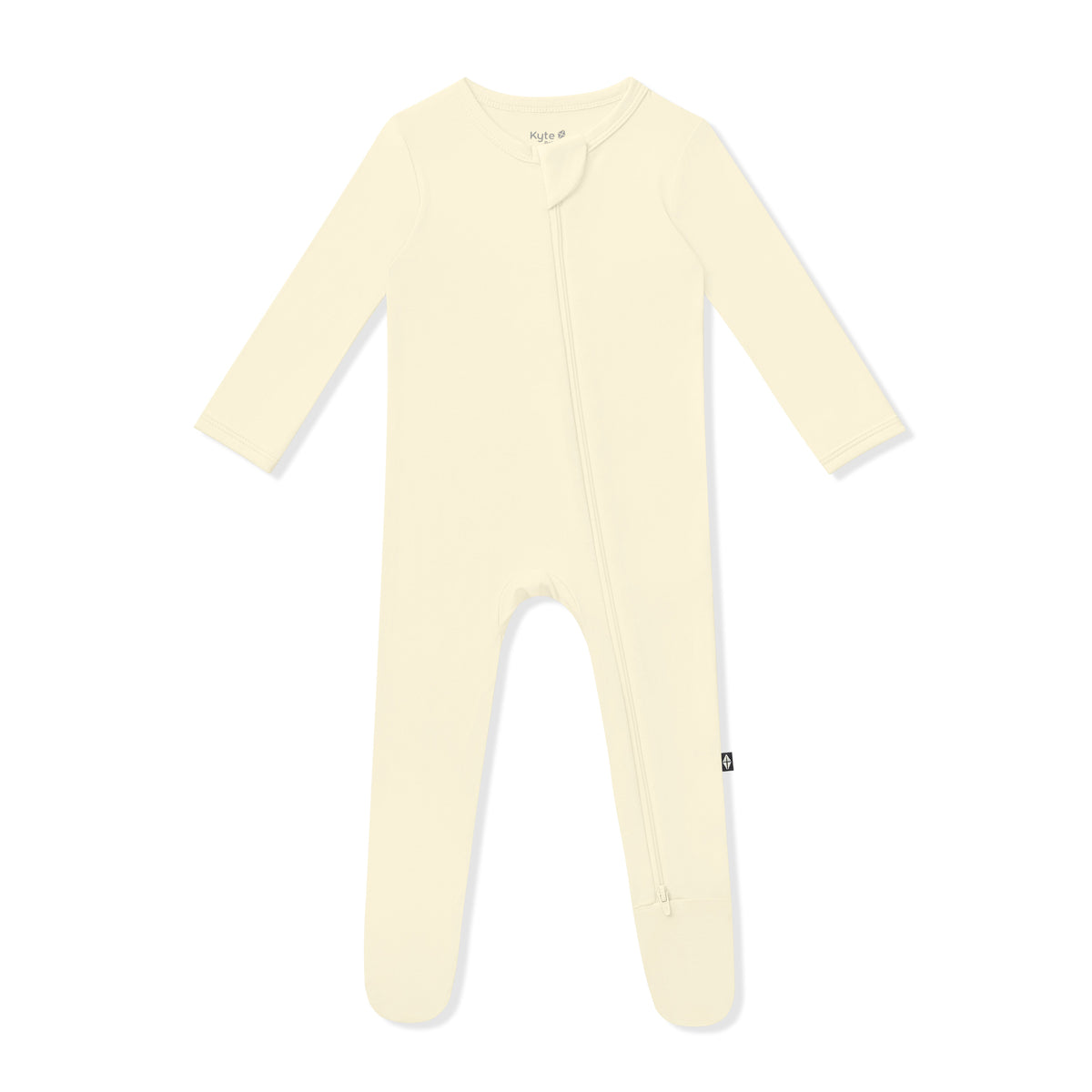 Zippered Footie in Chamomile