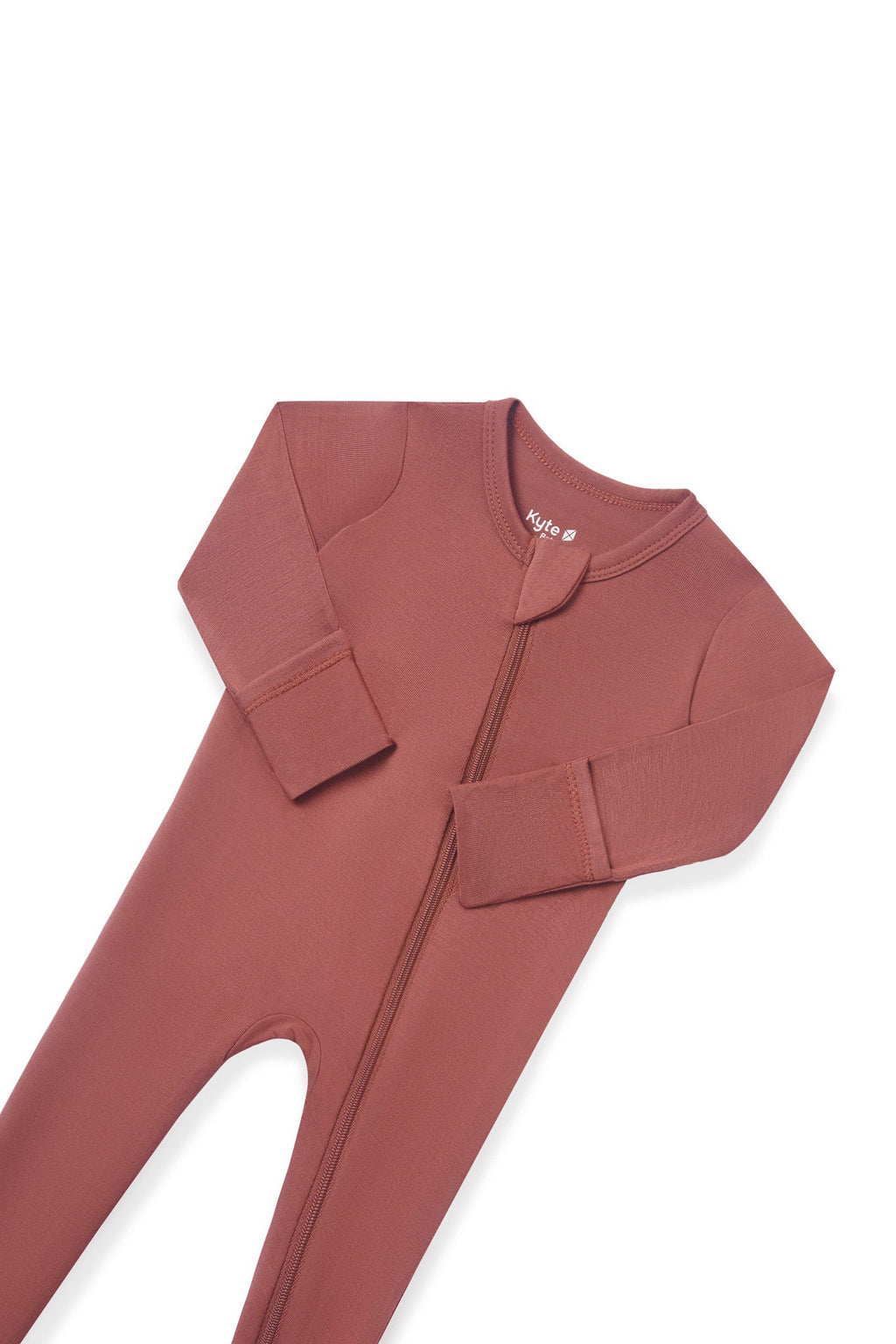 Zippered Footie in Ember