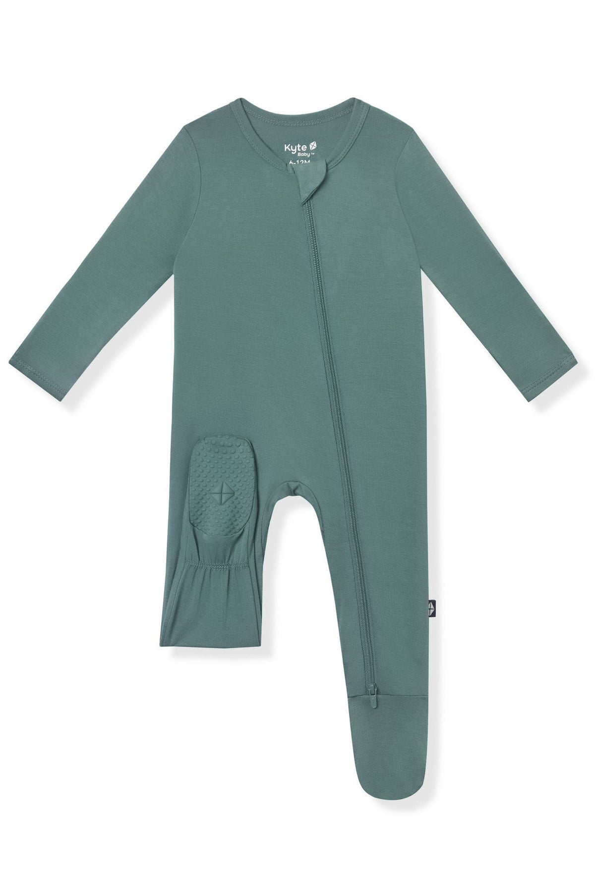 Zippered Footie in Pine