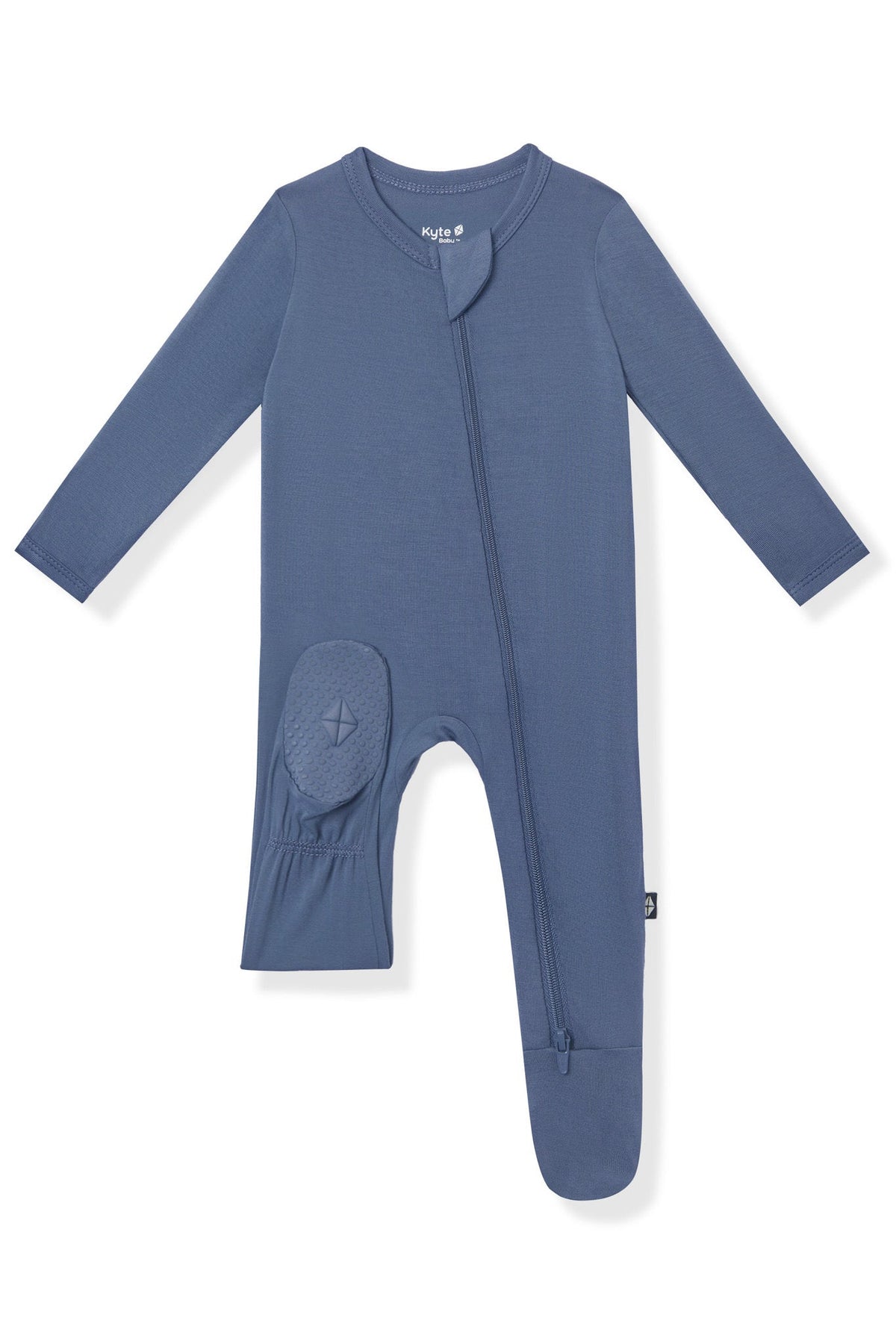 Zippered Footie in Oxford