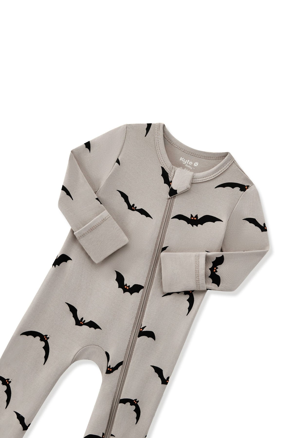 Zippered Romper in Bats