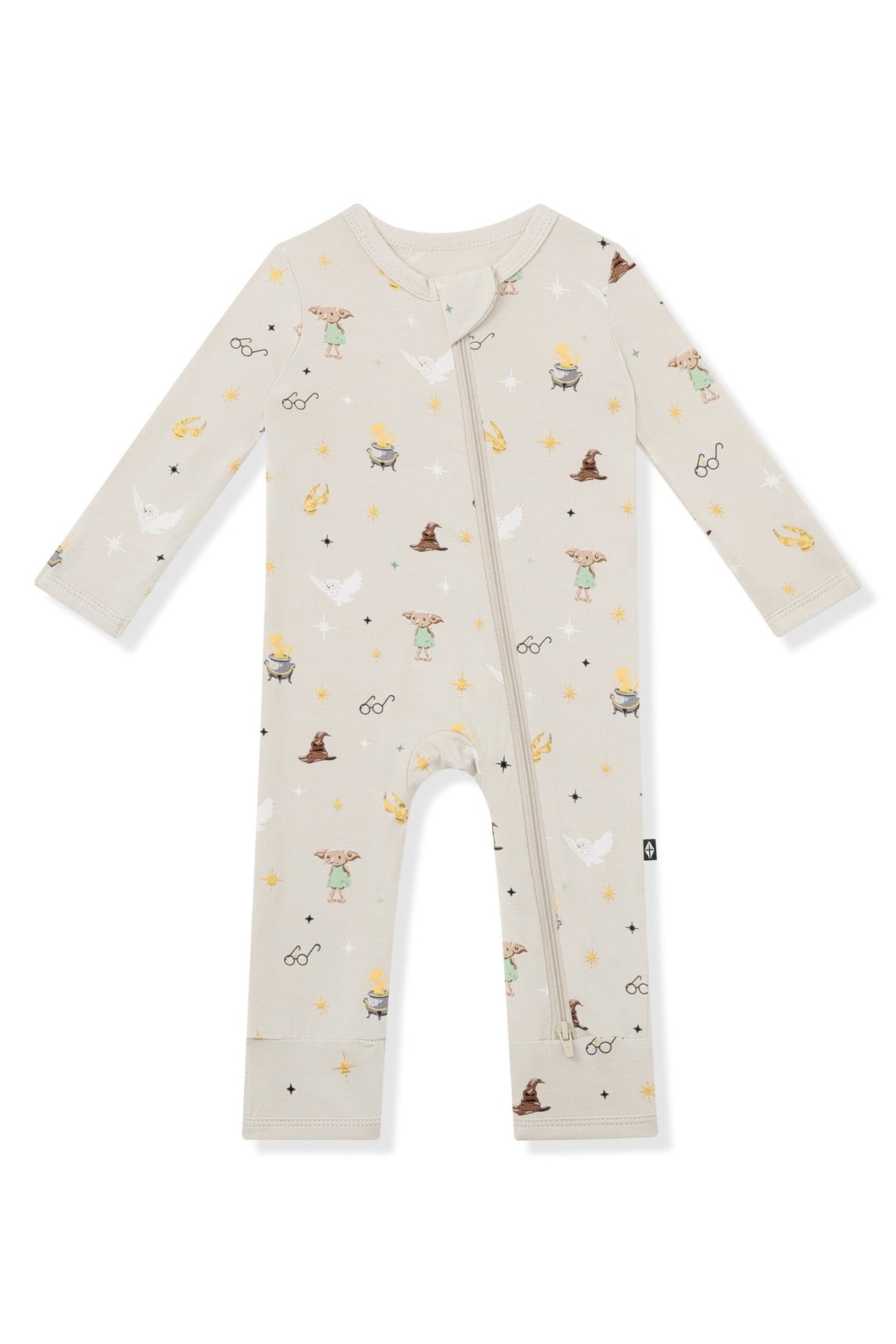 Zippered Romper in Starry Icon