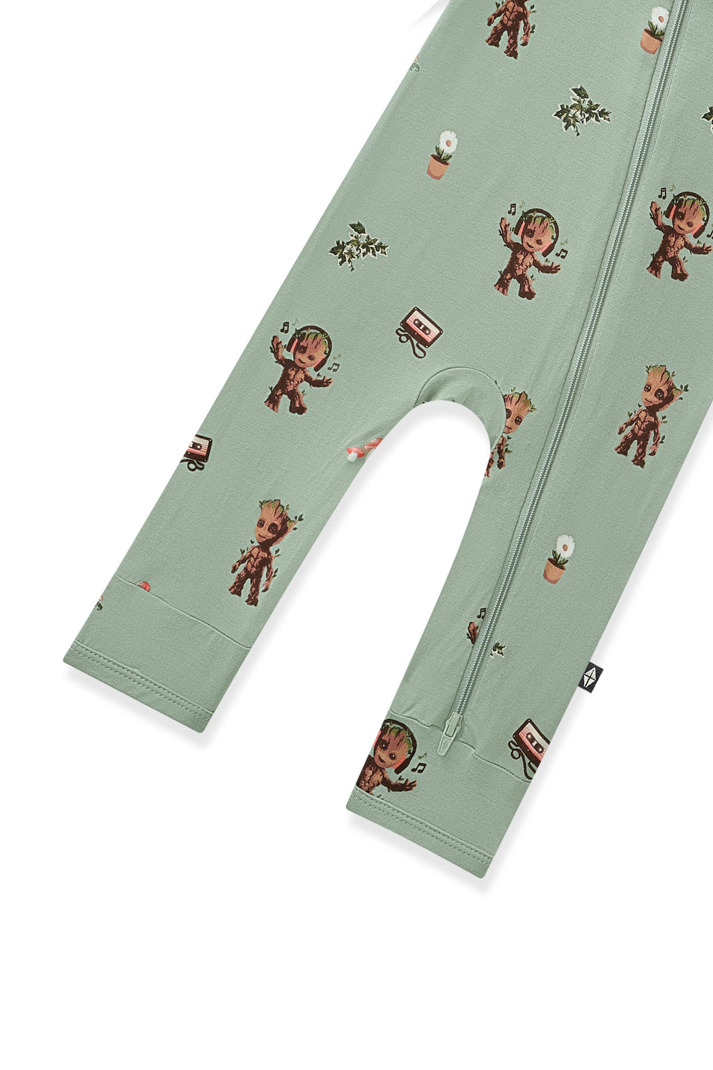 Zippered Romper in Groot
