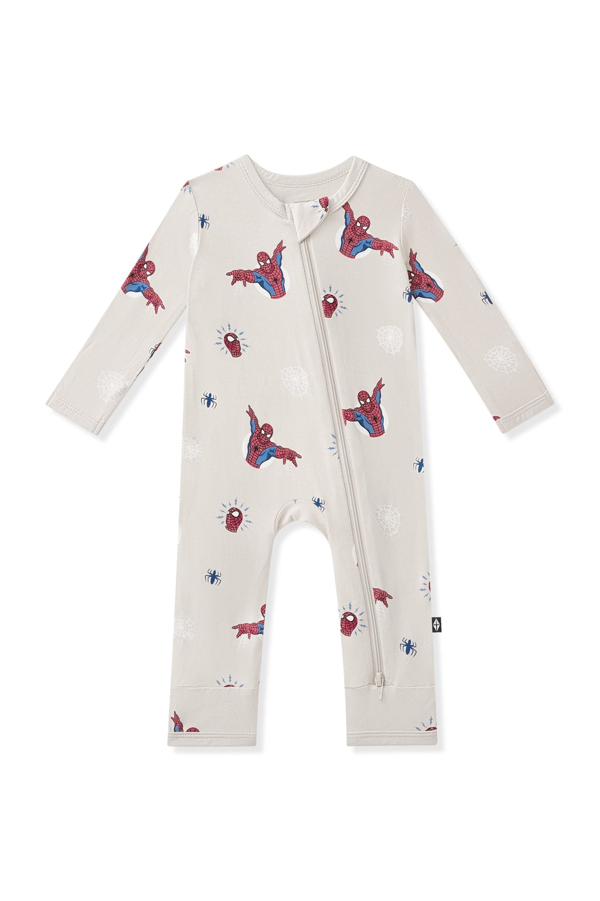 Zippered Romper in Spider-Man