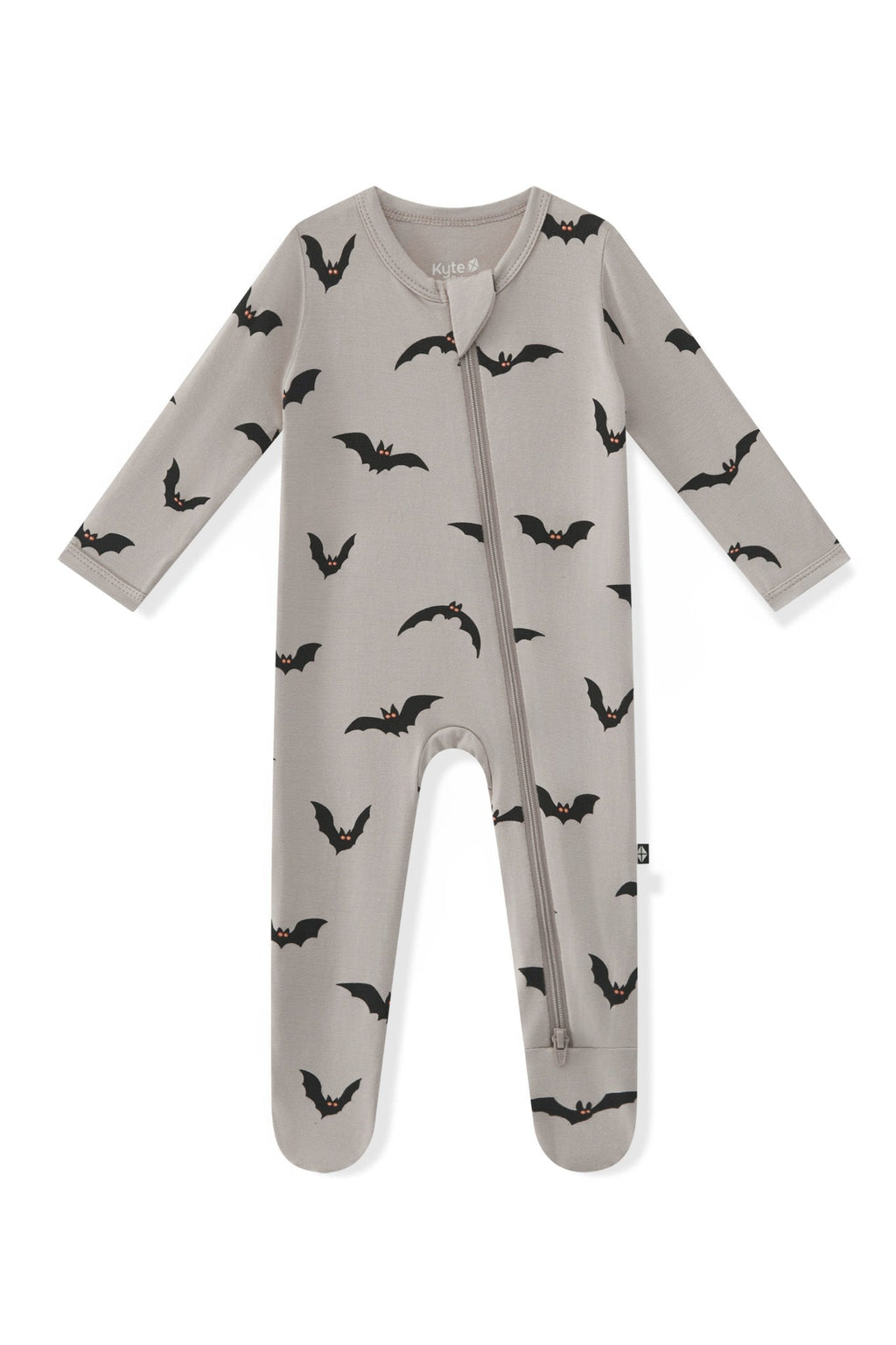 Zippered Footie in Bats